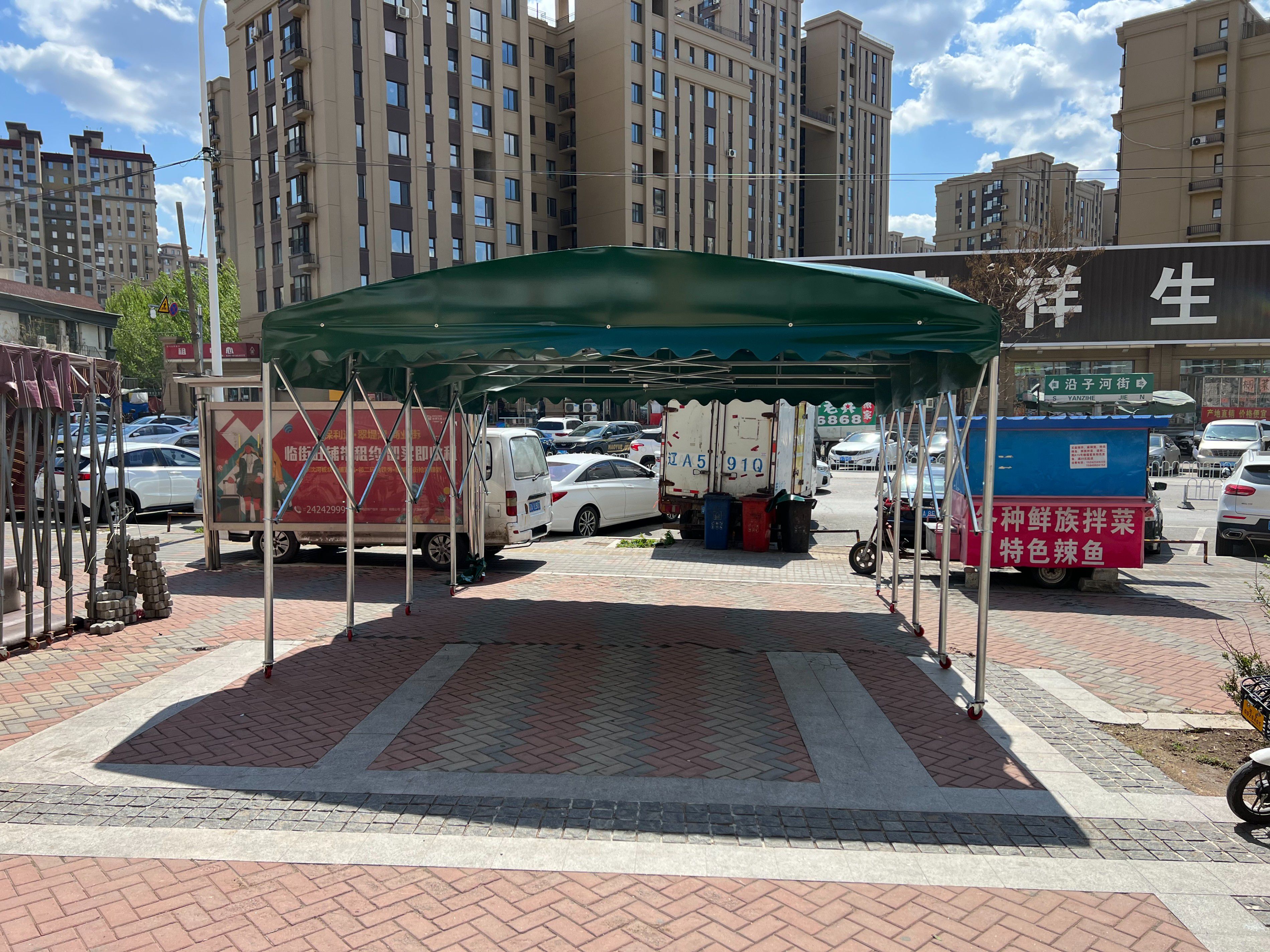 扶余推拉篷